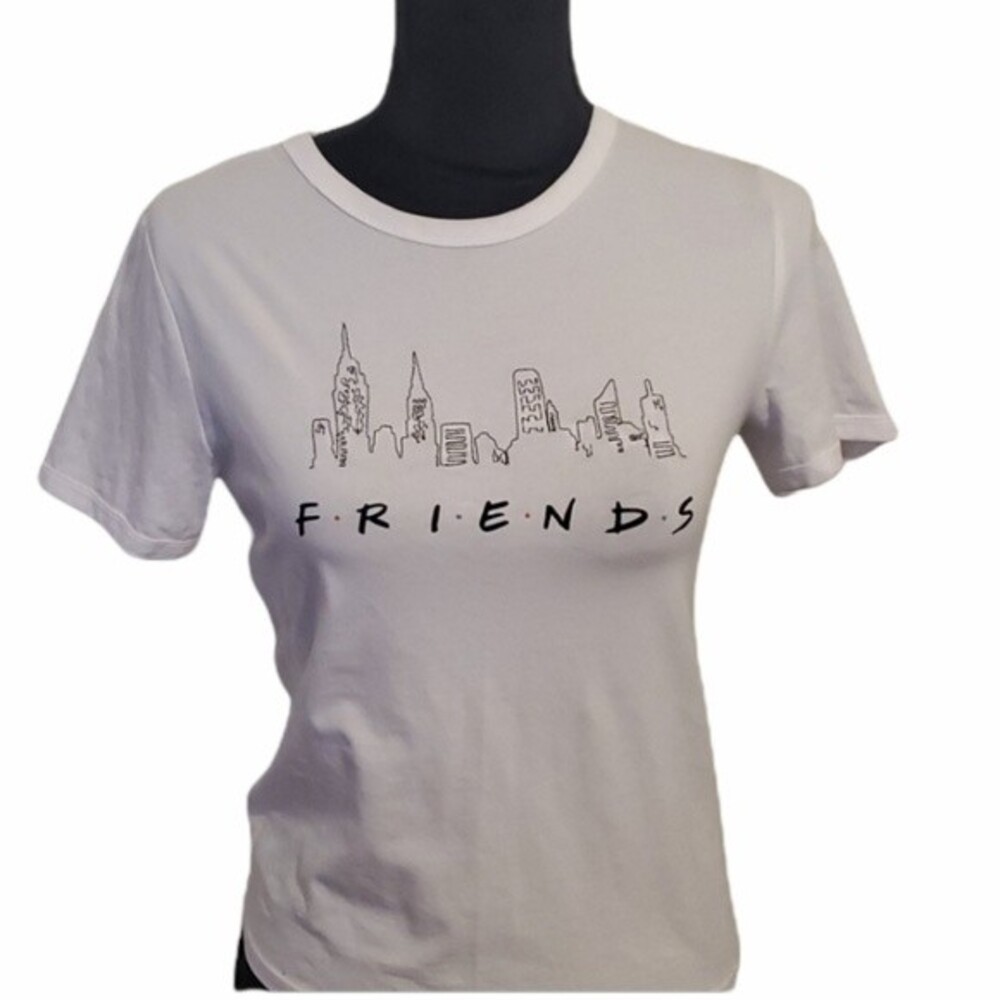 Friends Baby Doll Tee shirt. SIZE M.